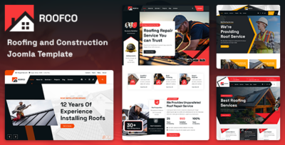 Roofco - Roofing and Construction Joomla Template