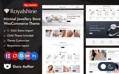 Royalshine - Minimal Jewellery Store Elementor WooCommerce Responsive Theme