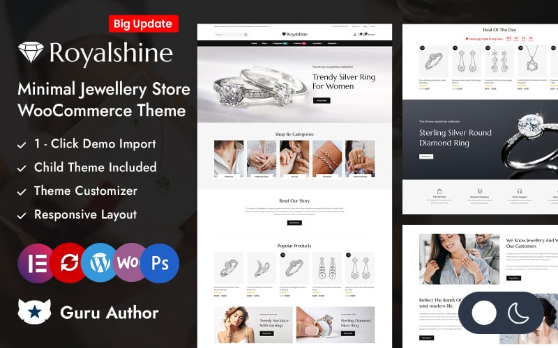 Royalshine - Minimal Jewellery Store Elementor WooCommerce Responsive Theme Royalshine - Minimal Jewellery Store Elementor WooCommerce Responsive Theme