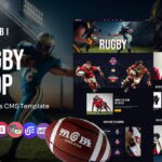 Rugbi - Football And Sport Clubs  Multipurpose WordPress Elementor Theme