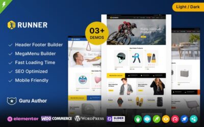 Runner - Sports, Fitness and  Furniture Multipurpose WooCommerce Theme