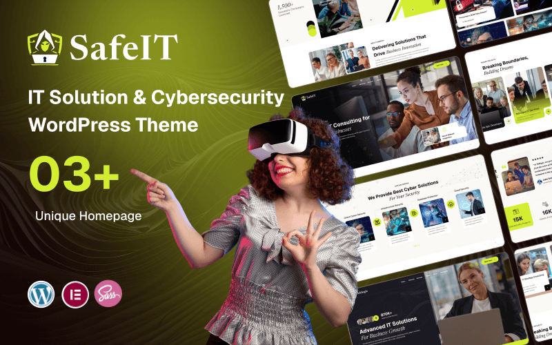SafeIT - IT Solution & Cyber Security WordPress Theme SafeIT - IT Solution & Cyber Security WordPress Theme