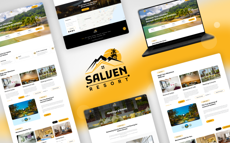 Salven - Resort and Hotel Website HTML Template Salven - Resort and Hotel Website HTML Template