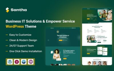 Santha - Business IT Solutions & Empower Service WordPress Theme