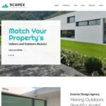 Scapex - Exterior Designer Portfolio WordPress Theme