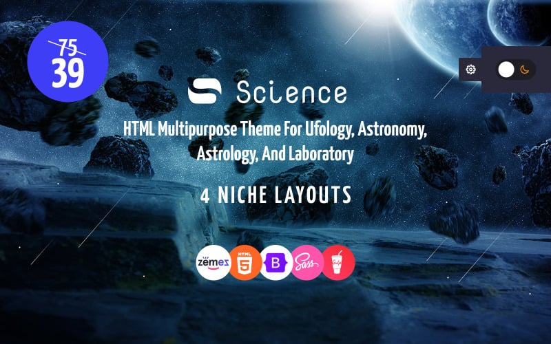 Science - Multipurpose HTML5 Website Template Science - Multipurpose HTML5 Website Template