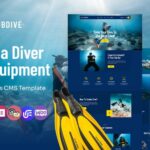 Scubdive - Scuba Diving and Equipment Multipurpose WordPress Elementor Theme