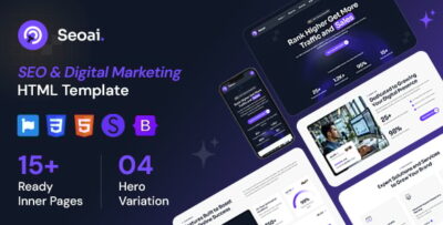 Seoai - SEO Agency & Digital Marketing HTML Template