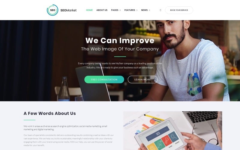 SEOMarket - SEO Website WordPress Theme SEOMarket - SEO Website WordPress Theme