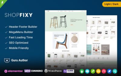 ShopFixy - Furniture Shop and Home Interior Store WooCommerce Theme