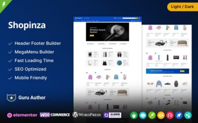 Shopinza - Electronics Store and Furniture Store Multipurpose WooCommerce Theme