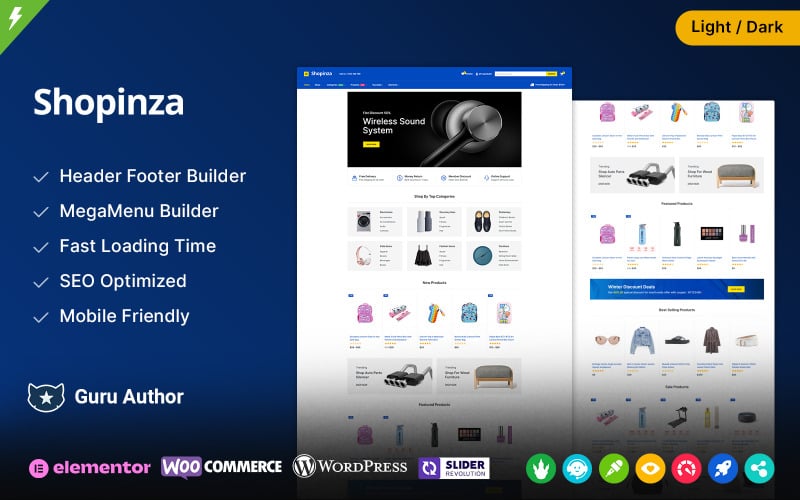 Shopinza - Electronics Store and Furniture Store Multipurpose WooCommerce Theme Shopinza - Electronics Store and Furniture Store Multipurpose WooCommerce Theme