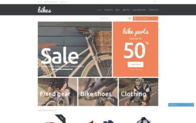 Shopping Bikes  Accessories Shopify Theme