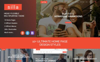 Silla - Responsive HTML5 Business Website Template