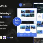 SillyClub – Swimming & Scuba Diving HTML5 Template