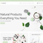Simpleaf - Organic Cosmetics Store Shopify Theme