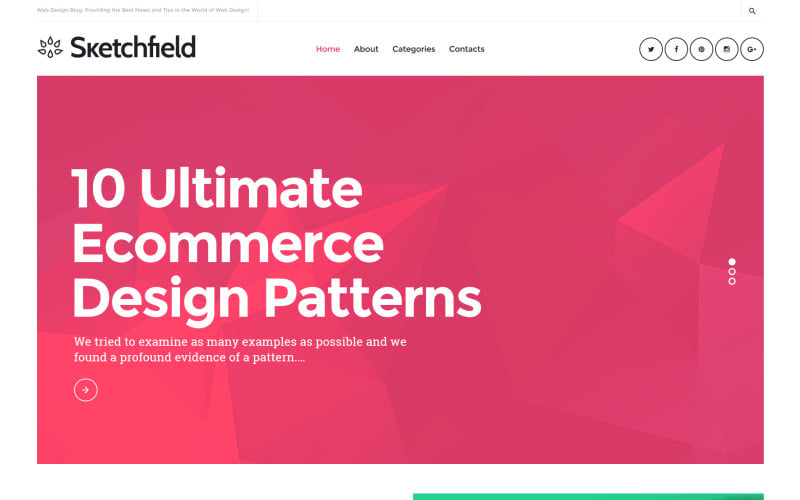 Sketchfield WordPress Theme Sketchfield WordPress Theme