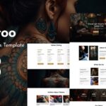Skinink - Tattoo Artist Multipurpose WordPress Elementor Theme