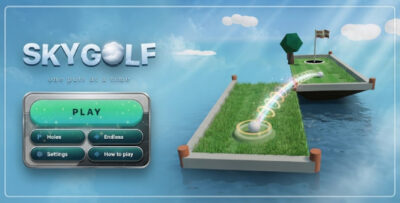 Sky Golf | 3D HTML5 Mini Golf Game