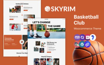 Skyrim - Sport Club Shop Multipurpose WooCommerce Theme