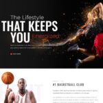 SkyThrow - Basketball Club Website Template