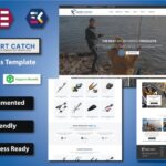 Smart Catch - Fishing Equipment WooCommerce Elementor Template