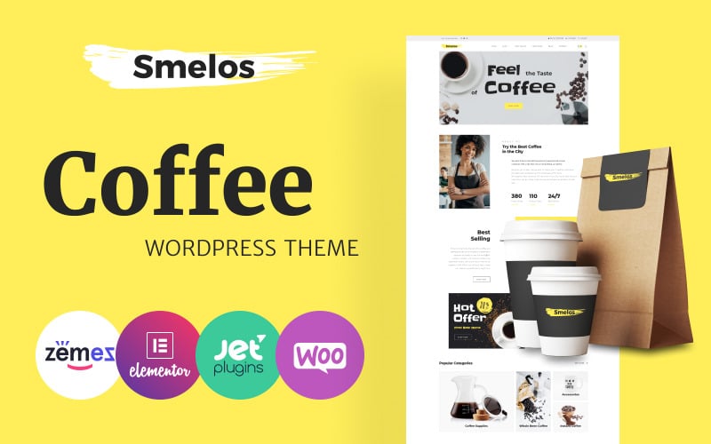 Smelos - Coffee Shop ECommerce Classic Elementor WooCommerce Theme Smelos - Coffee Shop ECommerce Classic Elementor WooCommerce Theme