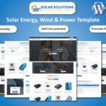 Solar Solutions - Solar Energy, Wind & Power WooCommerce Elementor Template