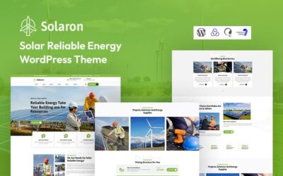 Solaron - Solar Reliable Energy WordPress Theme