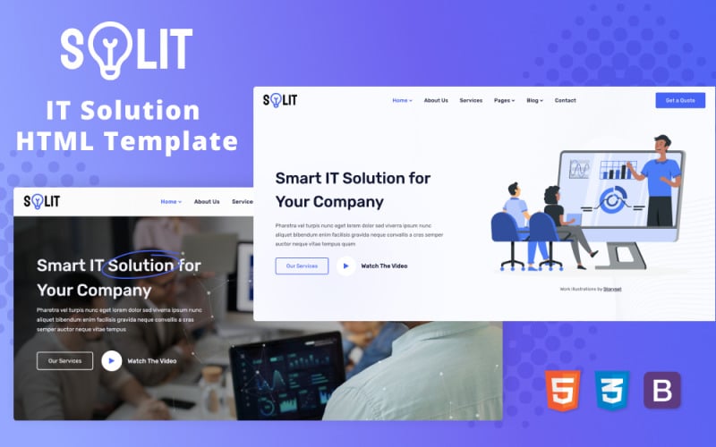 Solit - IT Solution HTML Template Solit - IT Solution HTML Template