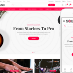 Sound - Audio Equipment, Musical Instruments WooCommerce WordPress Theme