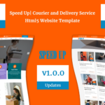 Speed Up| Courier and Delivery Service Html5 Website Template