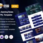 Speedstar - Online Gaming eSports Clan News Portal HTML Template