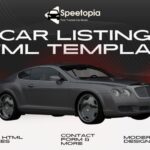 Speetopia - Car Rental and Listing  HTML5 Template