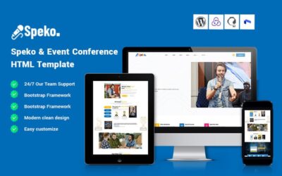 Speko - Event  Conference Website Template