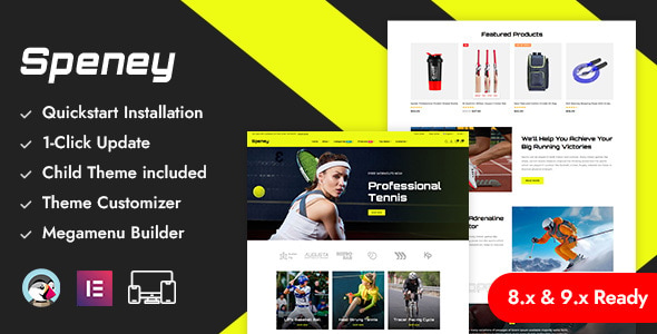 Speney - Sports Store Prestashop Responsive Theme Speney - Sports Store Prestashop Responsive Theme