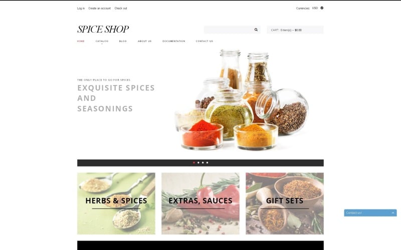 Spices Shop Responsive Shopify Theme Spices Shop Responsive Shopify Theme