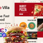 Spicevilla -  Online Fast Food Restaurant Multipurpose WooCommerce Theme