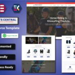 Sports Central - Horse Riding & Kitesurfing Sports Equipment Store WooCommerce Template