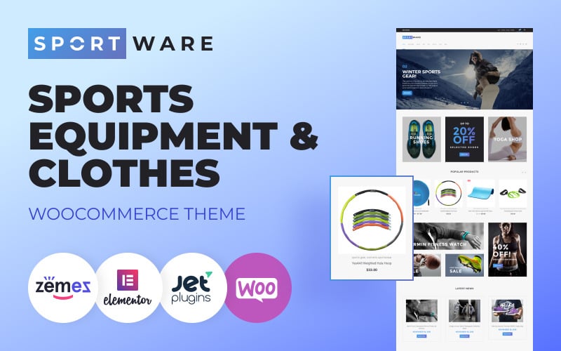 SportWare - Sport Equipment & Clothes WooCommerce Theme SportWare - Sport Equipment & Clothes WooCommerce Theme