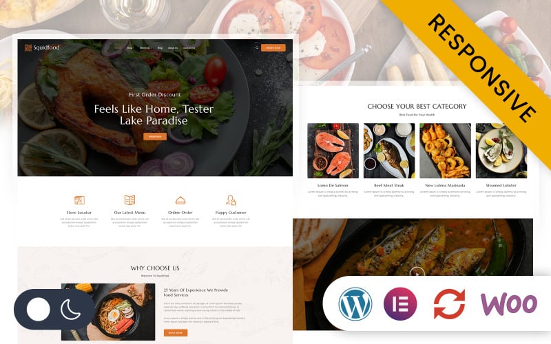 Squidfood - Food and Restaurant Store Elementor WordPress Responsive Theme Squidfood - Food and Restaurant Store Elementor WordPress Responsive Theme