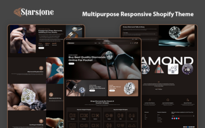 Starstone – Responsive Jewelry Shopify Theme for Rings, Necklaces & More
