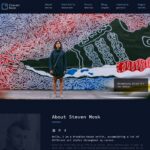 Steven Mosk - Modern artist personal portfolio WordPress Theme