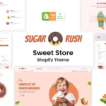 Sugar Rush - Cake & Bakery Sweets Shop Shopify Theme