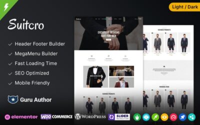Suitcro - Men Suit, Blazer, Wedding and Men Fashion WooCommerce Theme