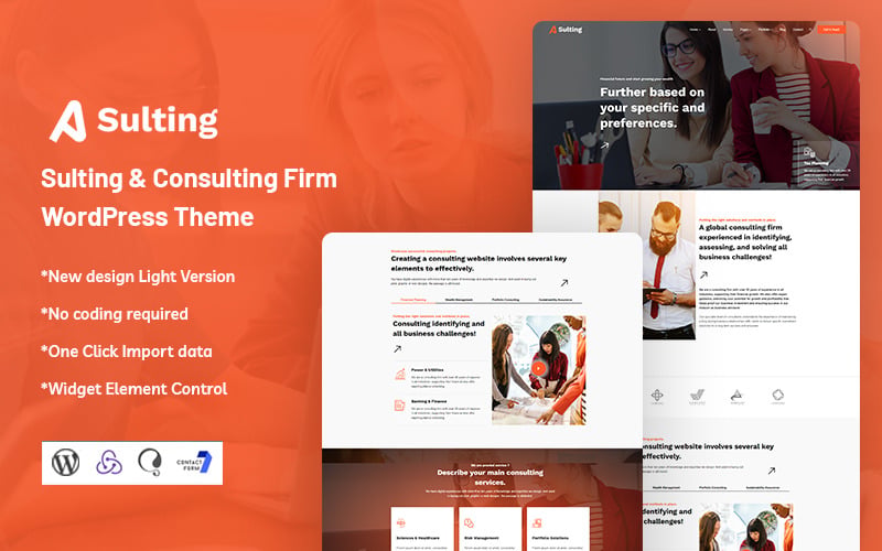 Sulting - Consulting Firm WordPress Theme Sulting - Consulting Firm WordPress Theme