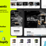Supplements - Gym & Fitness Supplements Shopify Theme