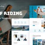 Surf Riading - Surfing Club and Surf Board WordPress Elementor Theme