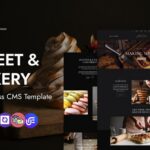Sweetcream - Bakery and  Cookie Shop CMS WordPress Elementor Theme