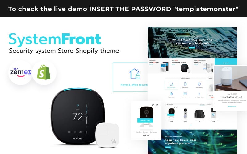 SystemFront - Security System, Shopify Locksmith Theme SystemFront - Security System, Shopify Locksmith Theme